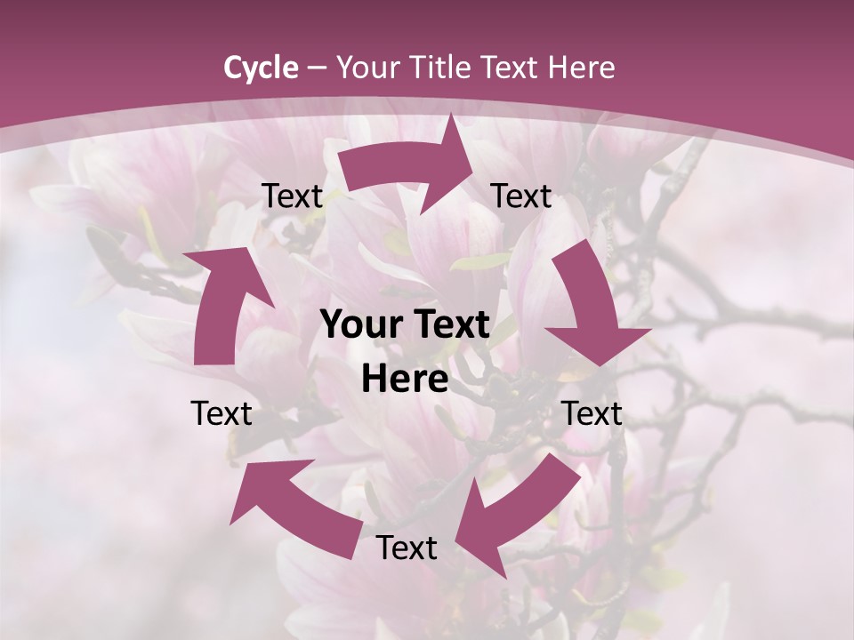 Digitally Generated Highlighted Red PowerPoint Template