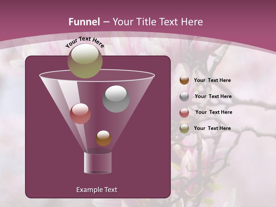 Digitally Generated Highlighted Red PowerPoint Template