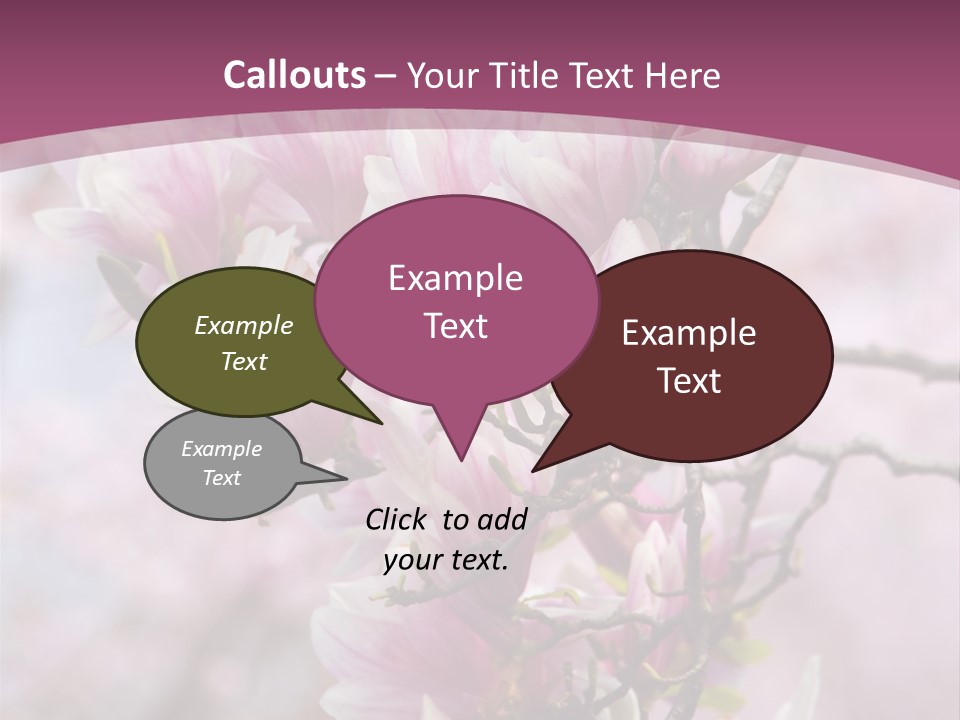 Digitally Generated Highlighted Red PowerPoint Template
