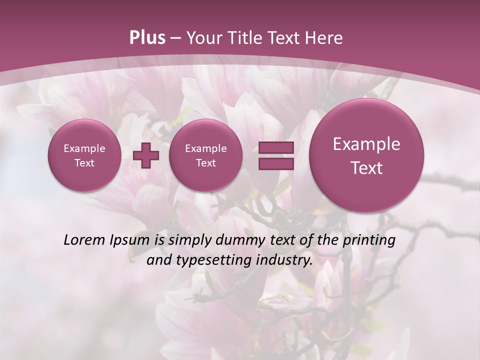 Digitally Generated Highlighted Red PowerPoint Template
