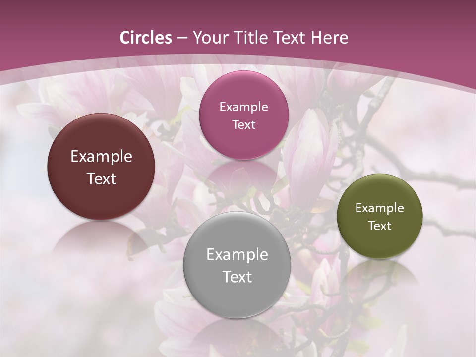 Digitally Generated Highlighted Red PowerPoint Template