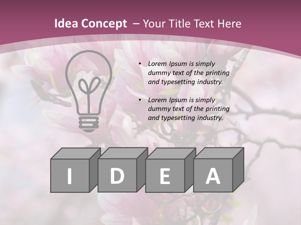 Digitally Generated Highlighted Red PowerPoint Template