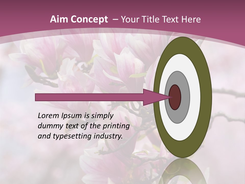 Digitally Generated Highlighted Red PowerPoint Template