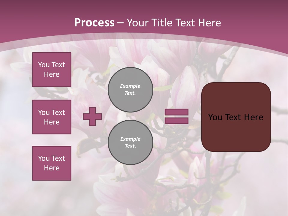 Digitally Generated Highlighted Red PowerPoint Template