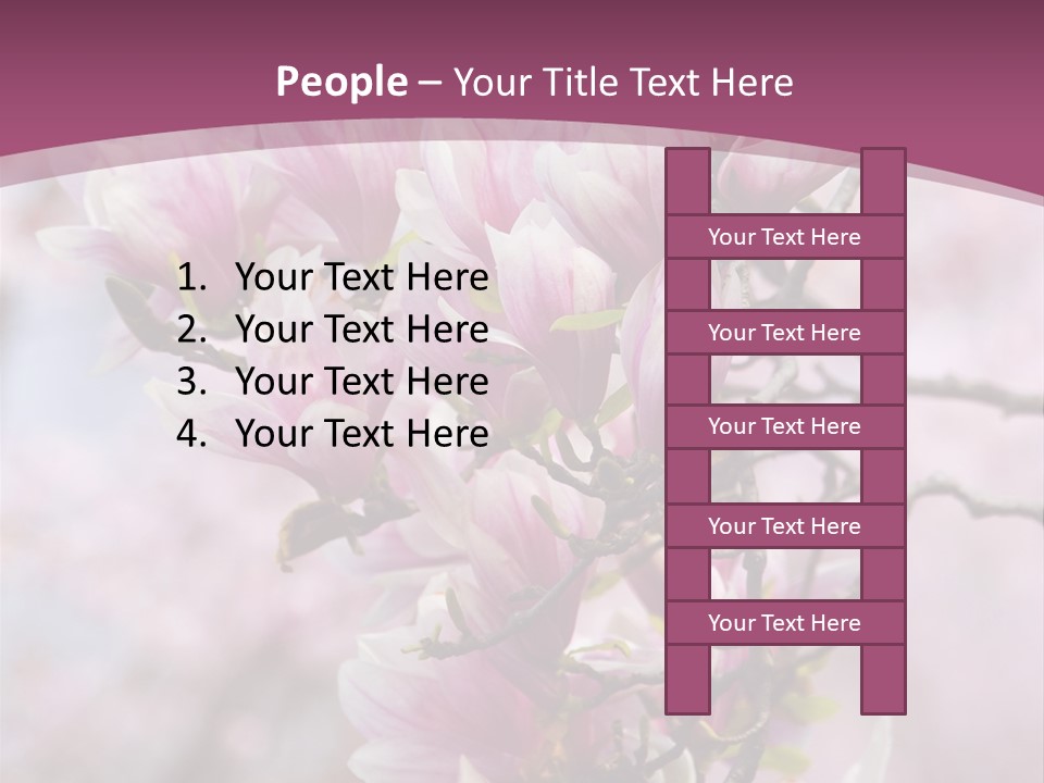 Digitally Generated Highlighted Red PowerPoint Template