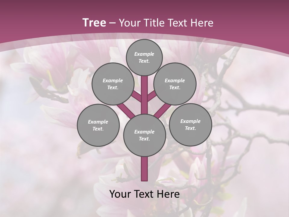 Digitally Generated Highlighted Red PowerPoint Template