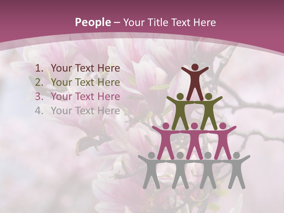 Digitally Generated Highlighted Red PowerPoint Template