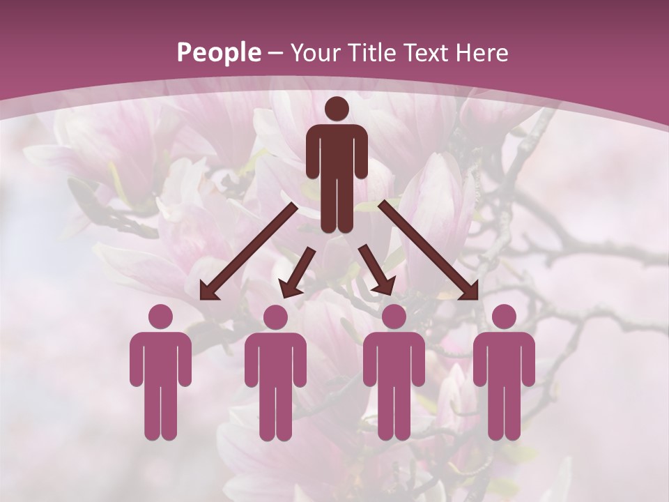 Digitally Generated Highlighted Red PowerPoint Template