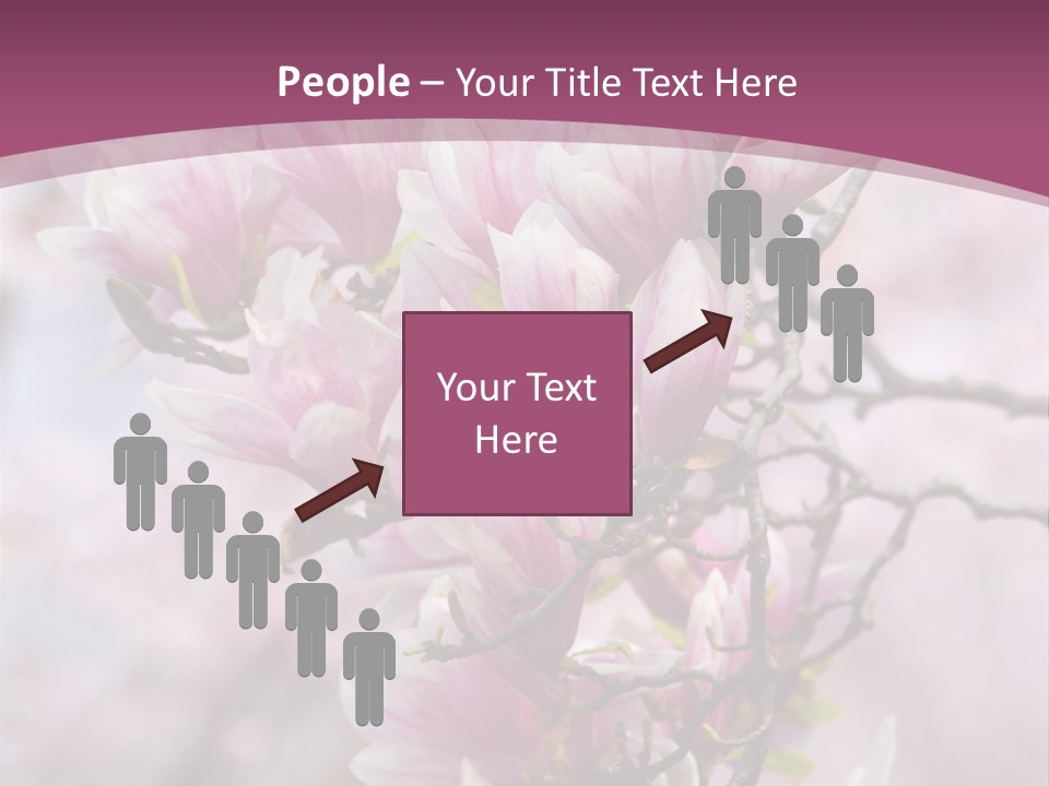 Digitally Generated Highlighted Red PowerPoint Template