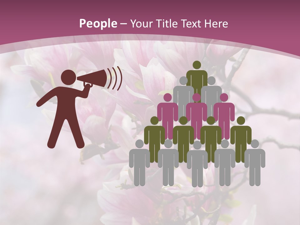 Digitally Generated Highlighted Red PowerPoint Template