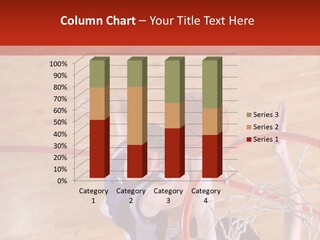 Digitally Generated Highlighted Red PowerPoint Template