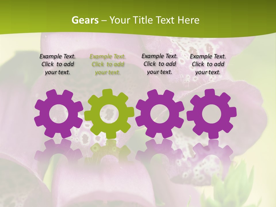 Rubbing Vertebrae Red PowerPoint Template