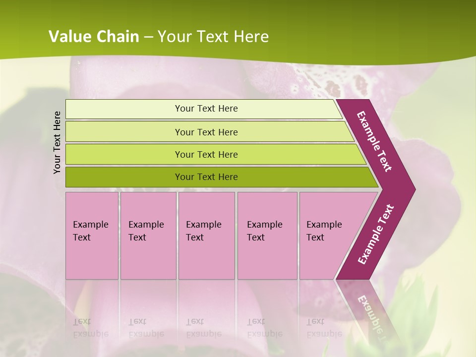 Rubbing Vertebrae Red PowerPoint Template