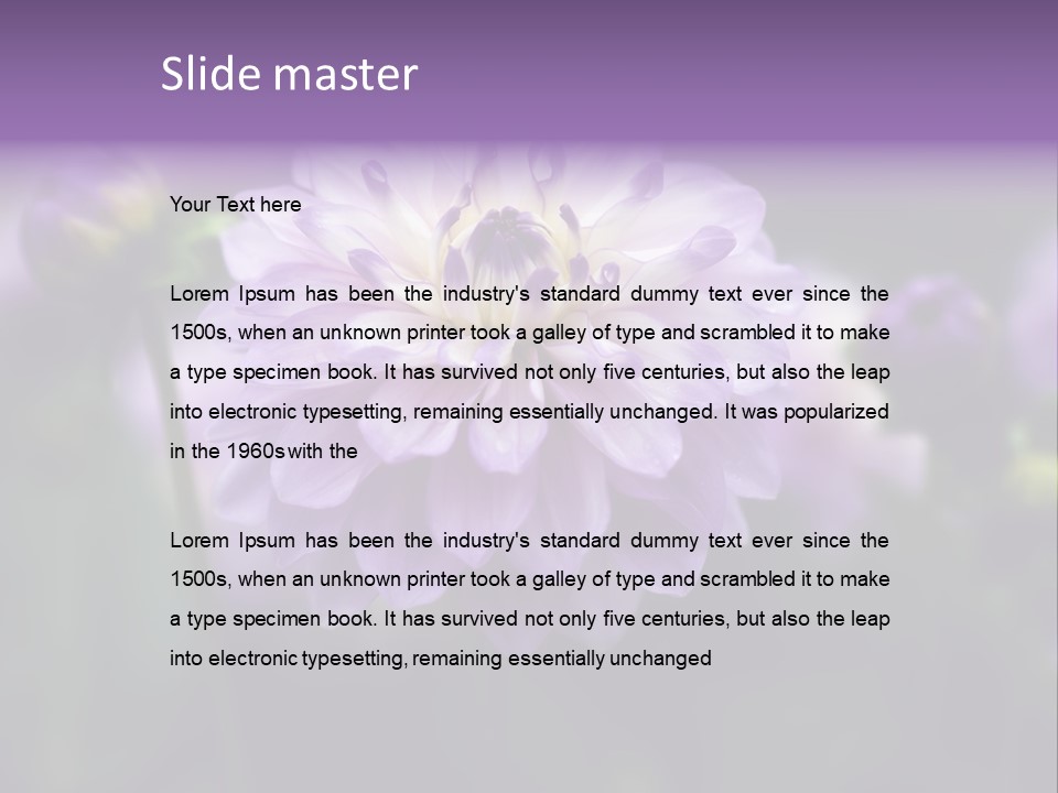 Massaging Highlighted Rubbing PowerPoint Template