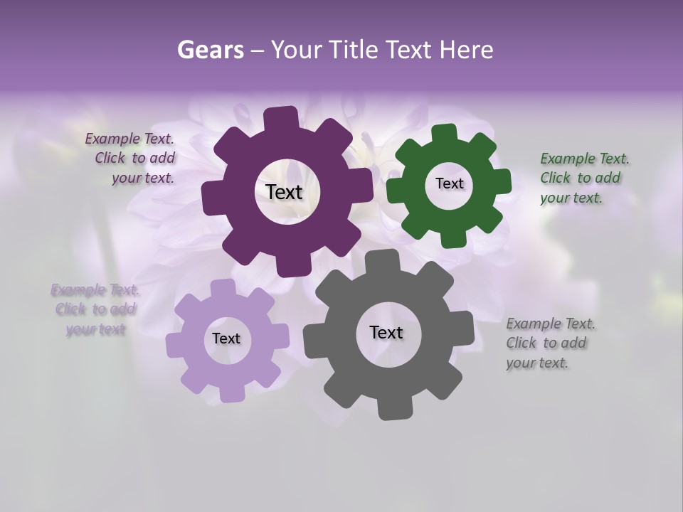 Massaging Highlighted Rubbing PowerPoint Template