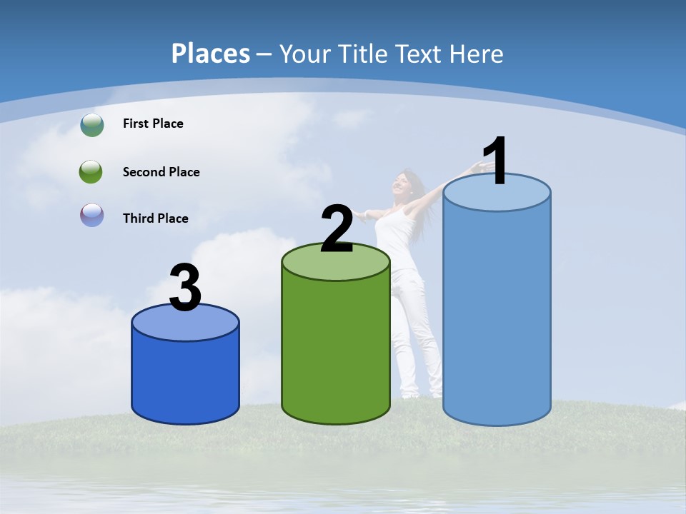 Figure Graphic Vertebrae PowerPoint Template