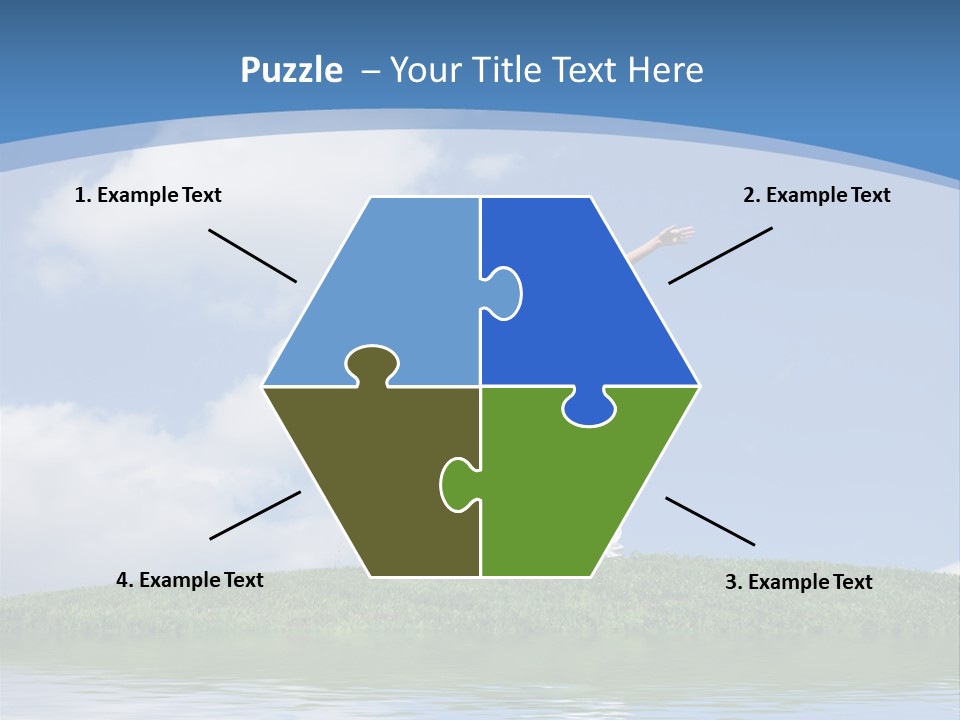 Figure Graphic Vertebrae PowerPoint Template