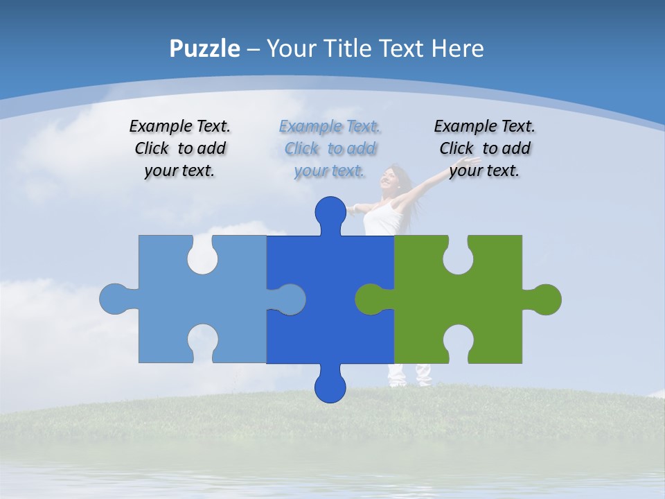 Figure Graphic Vertebrae PowerPoint Template