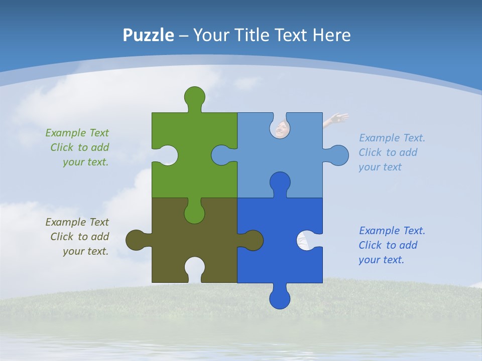 Figure Graphic Vertebrae PowerPoint Template