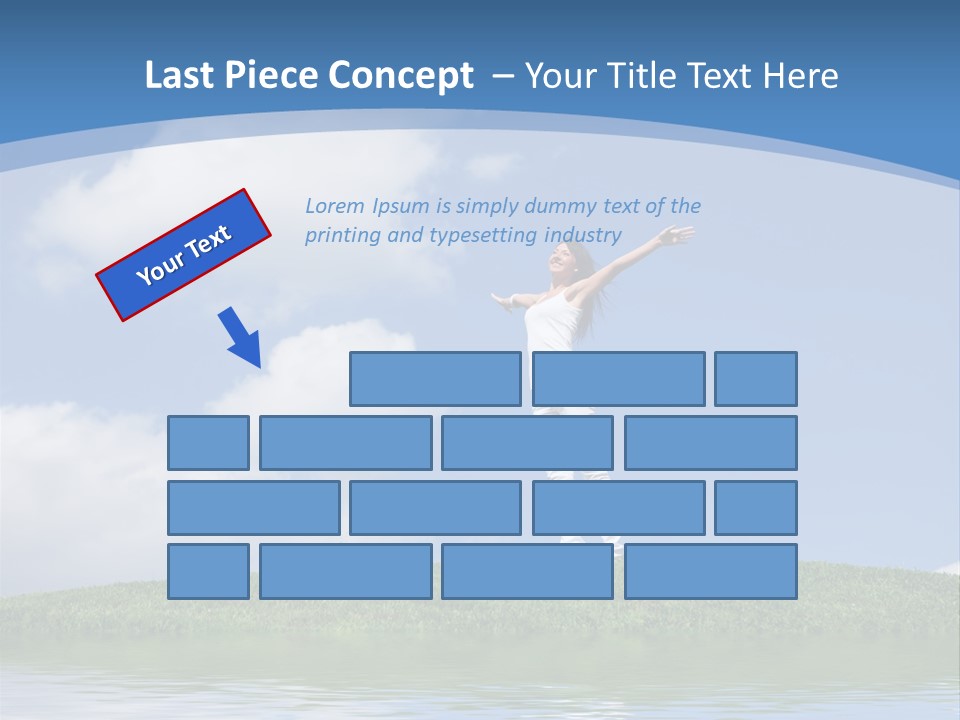 Figure Graphic Vertebrae PowerPoint Template