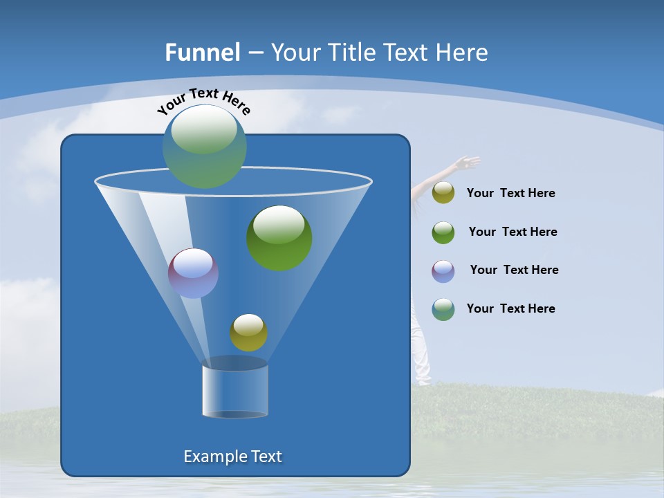 Figure Graphic Vertebrae PowerPoint Template