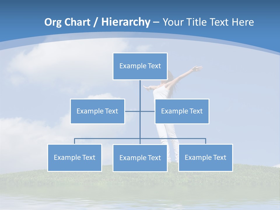 Figure Graphic Vertebrae PowerPoint Template