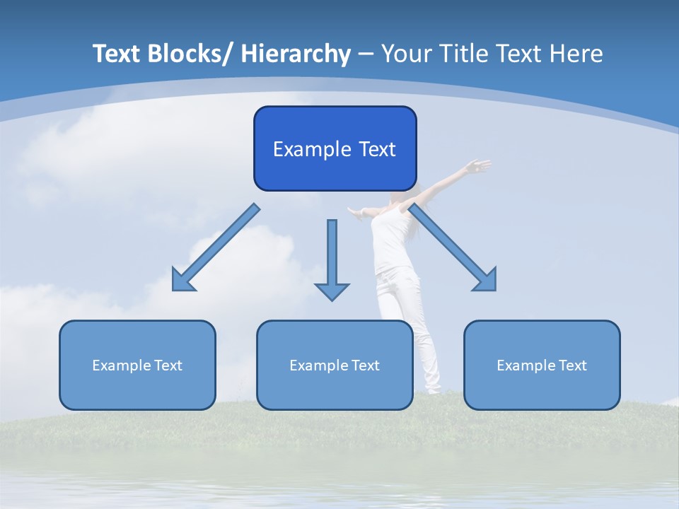 Figure Graphic Vertebrae PowerPoint Template