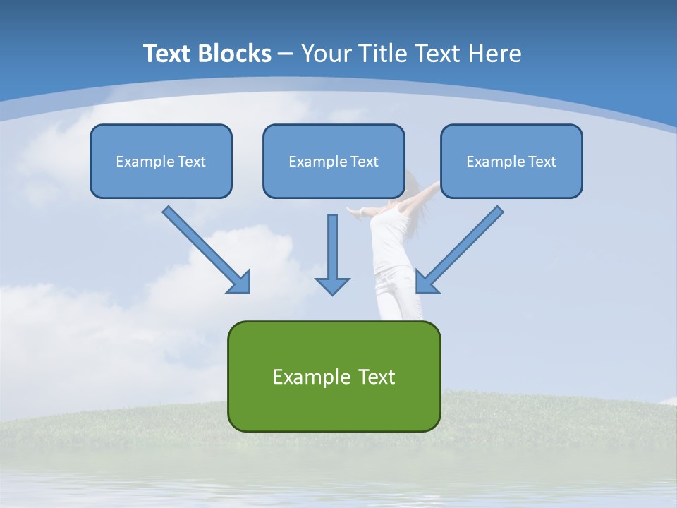 Figure Graphic Vertebrae PowerPoint Template
