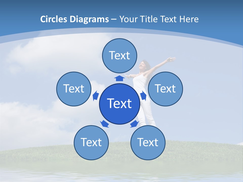 Figure Graphic Vertebrae PowerPoint Template