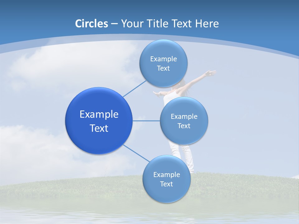 Figure Graphic Vertebrae PowerPoint Template