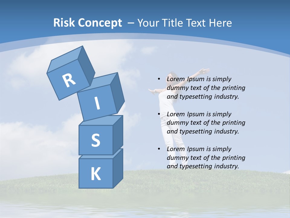 Figure Graphic Vertebrae PowerPoint Template