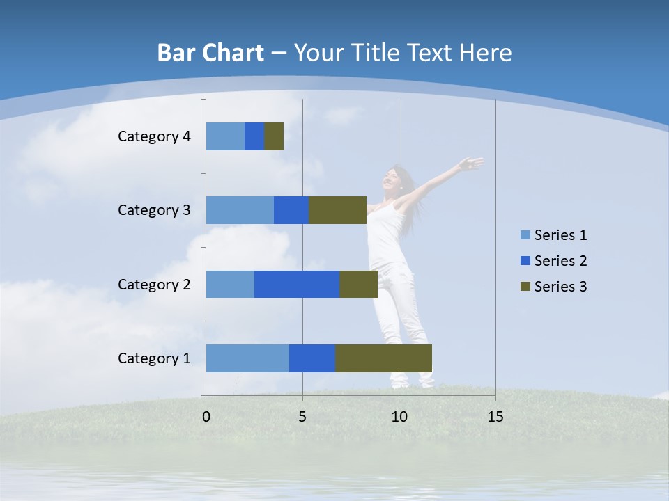 Figure Graphic Vertebrae PowerPoint Template