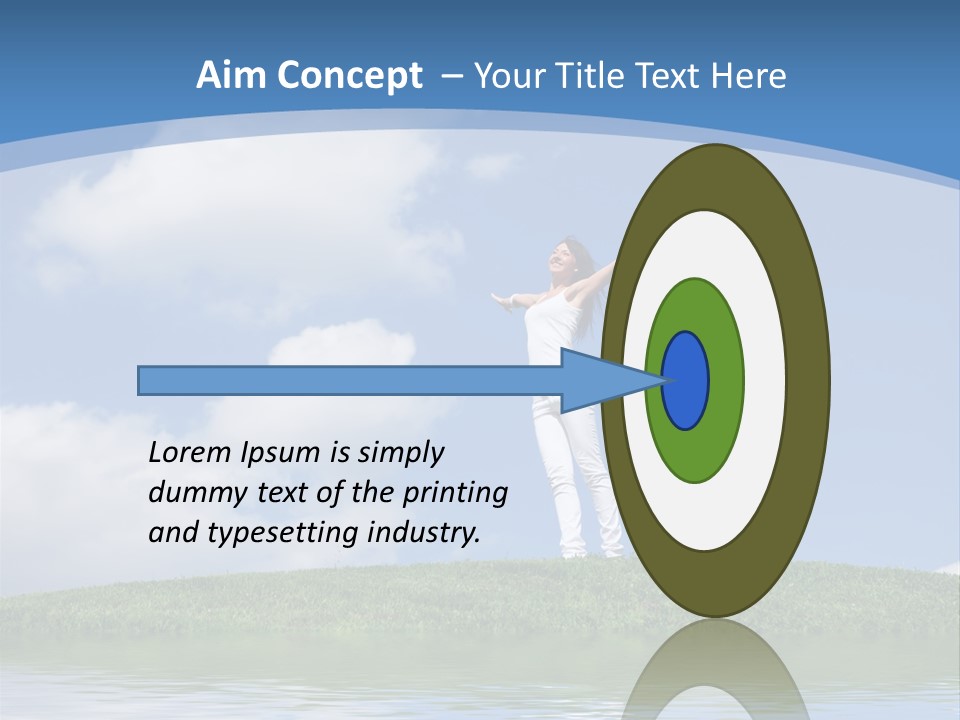 Figure Graphic Vertebrae PowerPoint Template