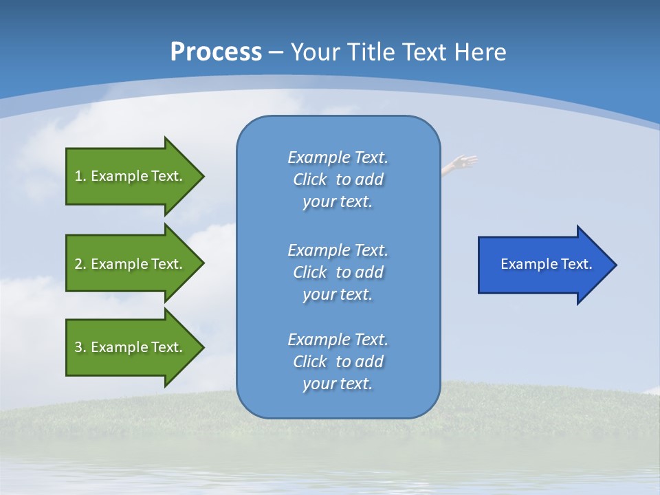 Figure Graphic Vertebrae PowerPoint Template
