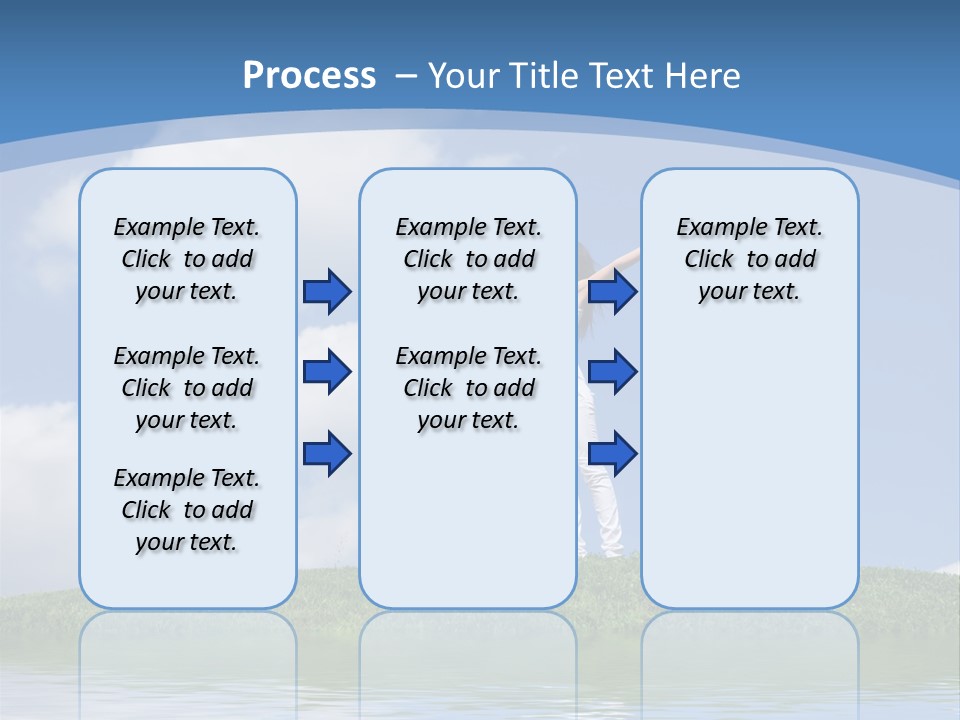 Figure Graphic Vertebrae PowerPoint Template