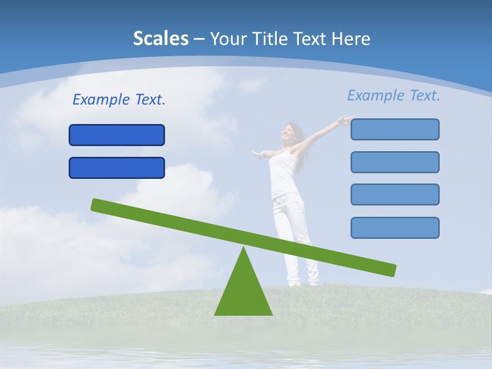 Figure Graphic Vertebrae PowerPoint Template