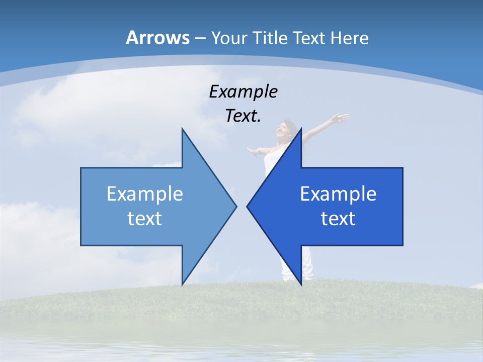 Figure Graphic Vertebrae PowerPoint Template