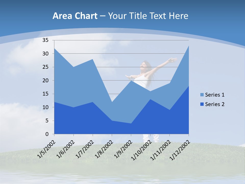 Figure Graphic Vertebrae PowerPoint Template