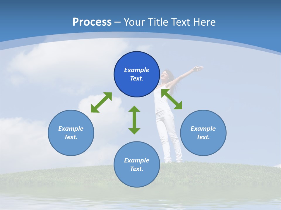 Figure Graphic Vertebrae PowerPoint Template