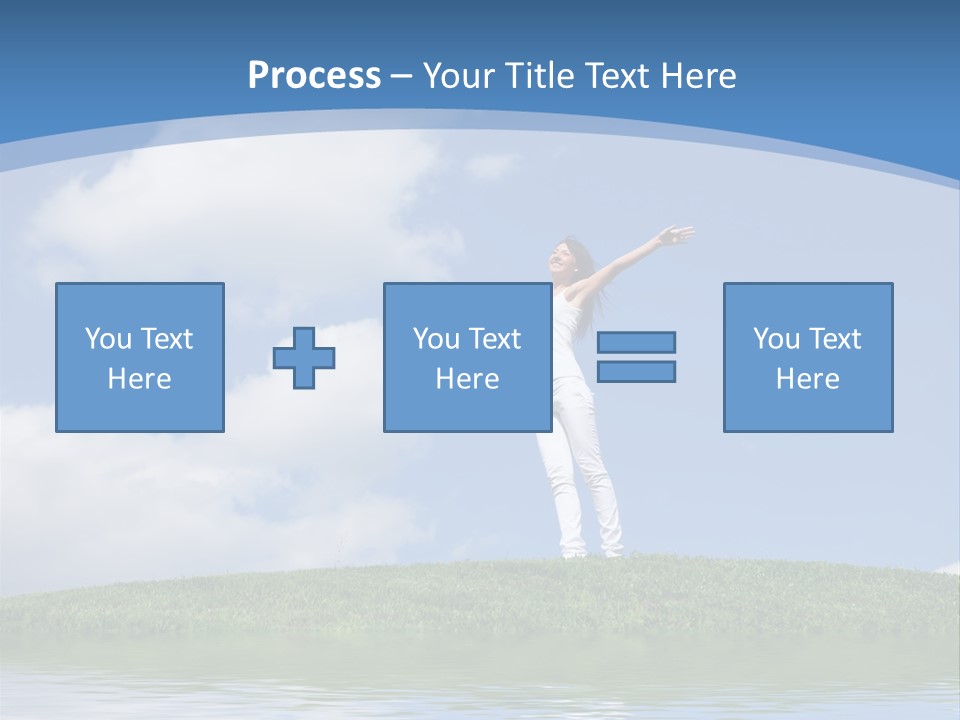 Figure Graphic Vertebrae PowerPoint Template