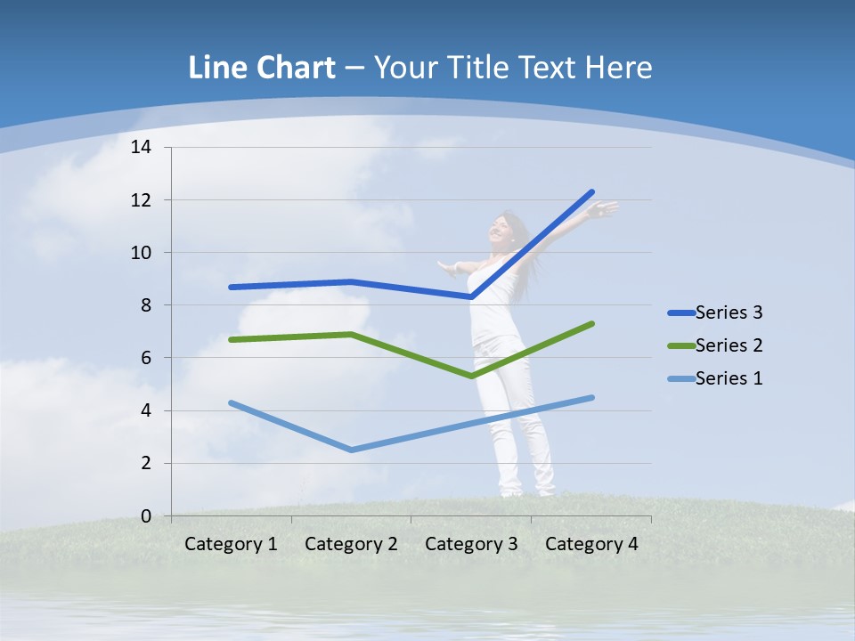 Figure Graphic Vertebrae PowerPoint Template