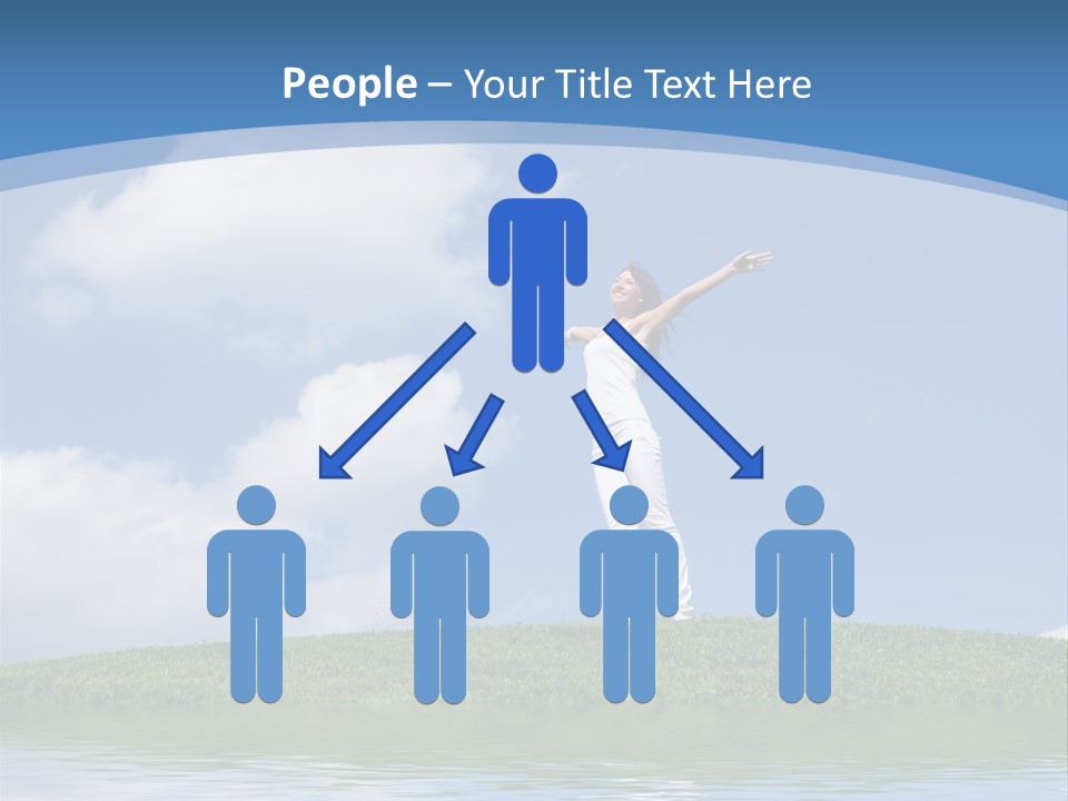 Figure Graphic Vertebrae PowerPoint Template