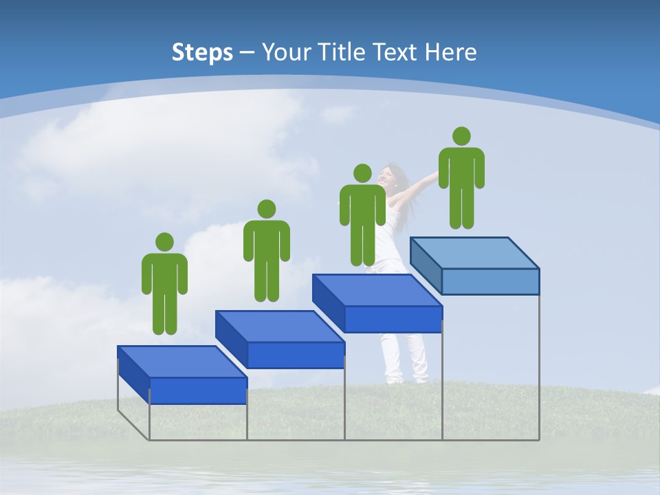 Figure Graphic Vertebrae PowerPoint Template