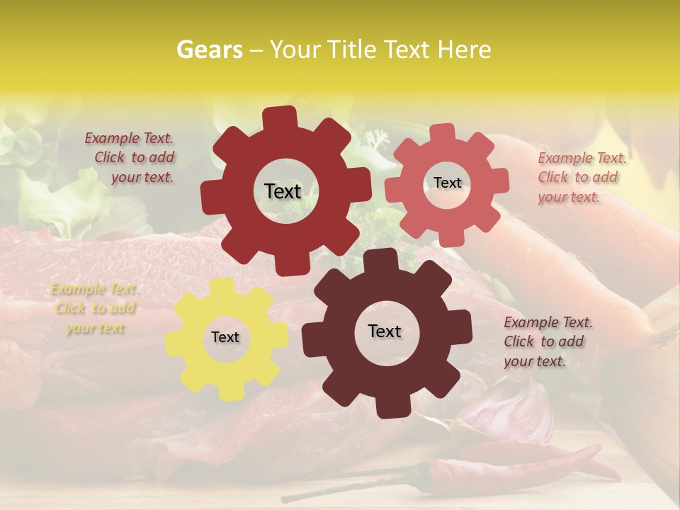 Digitally Generated Figure Pain PowerPoint Template