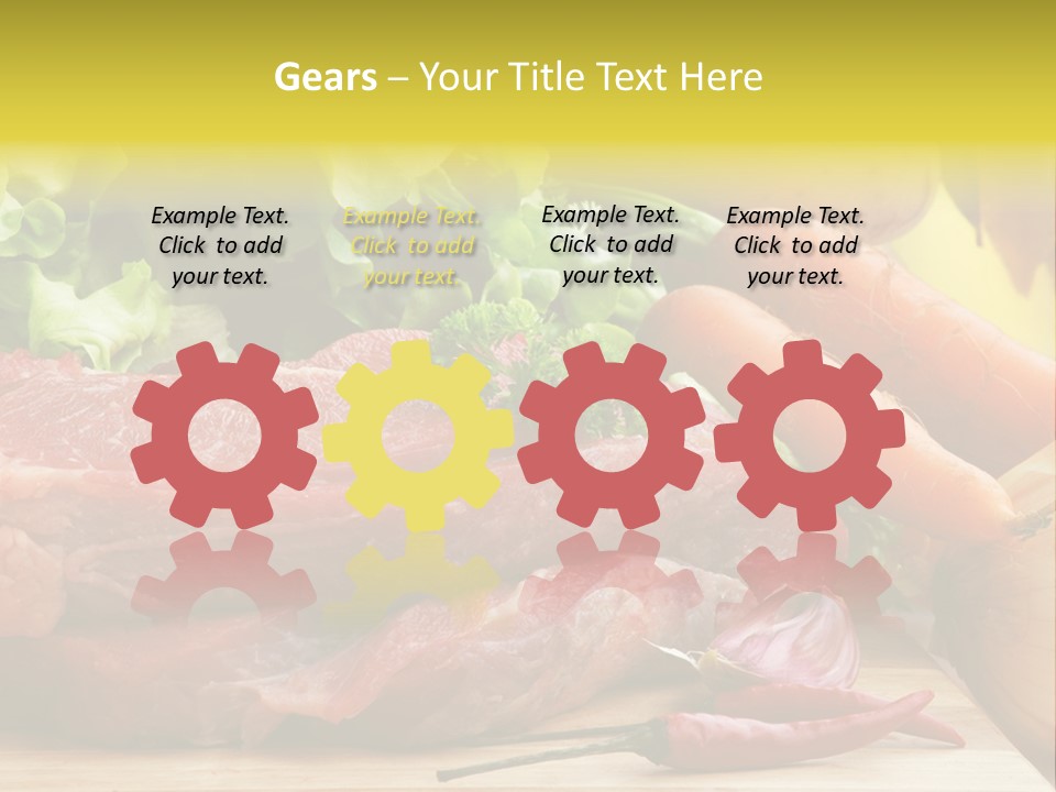 Digitally Generated Figure Pain PowerPoint Template