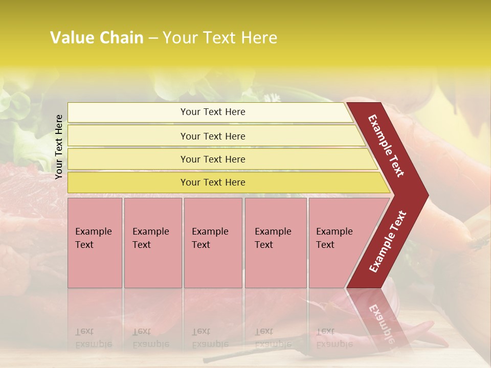 Digitally Generated Figure Pain PowerPoint Template