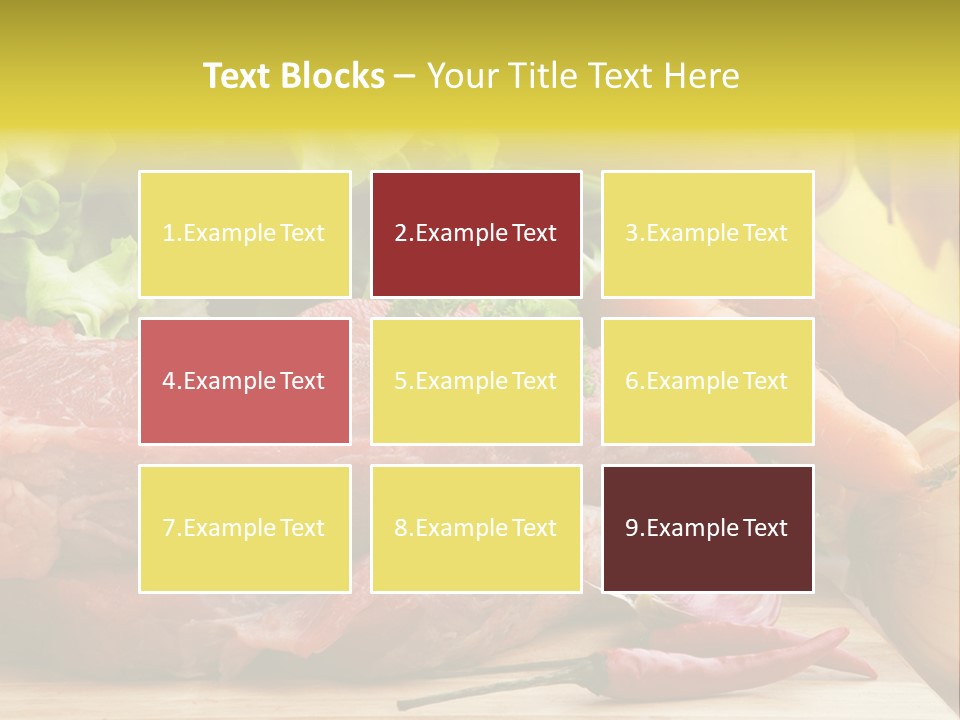 Digitally Generated Figure Pain PowerPoint Template