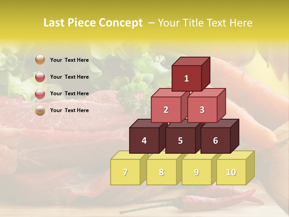 Digitally Generated Figure Pain PowerPoint Template