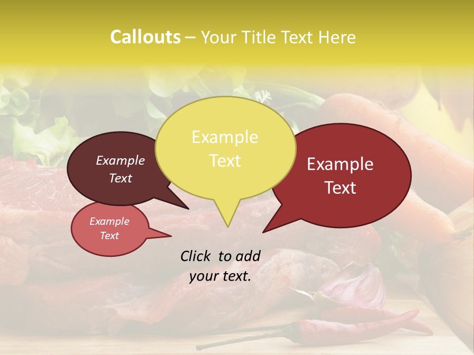 Digitally Generated Figure Pain PowerPoint Template