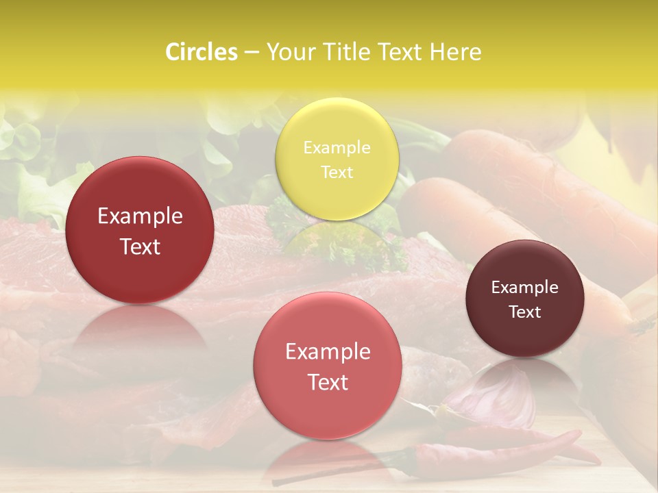 Digitally Generated Figure Pain PowerPoint Template
